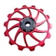thumbnail image 5 of Bicicleta Desviador Trasero MTB Bicicleta De Monta?a Guía Rodillo Polea Rojo, 5 of 5