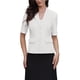 thumbnail image 1 of INSPIRE CHIC Blazer de Manga Corta para Mujer Verano Botón Casual de Negocios Oficina Traje Chaqueta XL Blanco Crema, 1 of 6