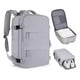 thumbnail image 1 of Mochila Viral Bolso Viaje Organizador Abajo Avion 40l Capacidad, 1 of 3