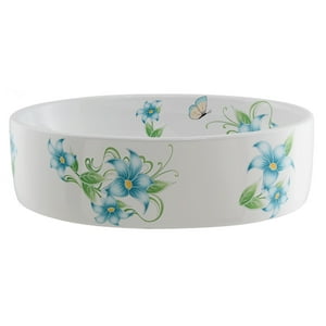 Domsa - Lavamanos Sobreponer Ovalado Orquidea 50X36X13,5 Cm