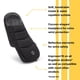 thumbnail image 3 of Accesorio para cochecito Bugaboo, para todas las estaciones, color negro medianoche, 3 of 8