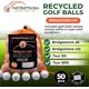 thumbnail image 2 of Bolas de Golf Golf Ball Monkey Recicladas, Pack de 50, Grado 3A, Blancas, 2 of 8