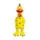 thumbnail image 2 of Juguetes chirriantes para perros, juegos de patio trasero de juguete de pollo chillón, juegos al aire libre, pollo con sonido resistente, pollo de lát Amarillo, 2 of 5