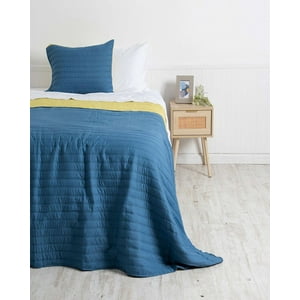 Cubrecama Quilt Mas 1 Almohada De Regalo Plaza Y Media Mashini