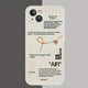 thumbnail image 1 of Sleek & Stylish Sneaker Phone Cases for iPhone 14, 13, 12, 11, XR, X, XS, 7 Plus - Choose White or Black Label!, 1 of 3