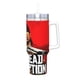 thumbnail image 2 of Red Dead Redemption Vaso aislado de acero inoxidable con asa, diseño temático, regalo para familia, amigos y fans; incluye pajita y encaja en el portavasos estándar, 40 oz, 2 of 6
