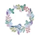 thumbnail image 1 of Garland De Pájaros Simulación De Decoración De Casa De Campo Hecha A Mano Corona De Acero Inoxidable B B, 1 of 5