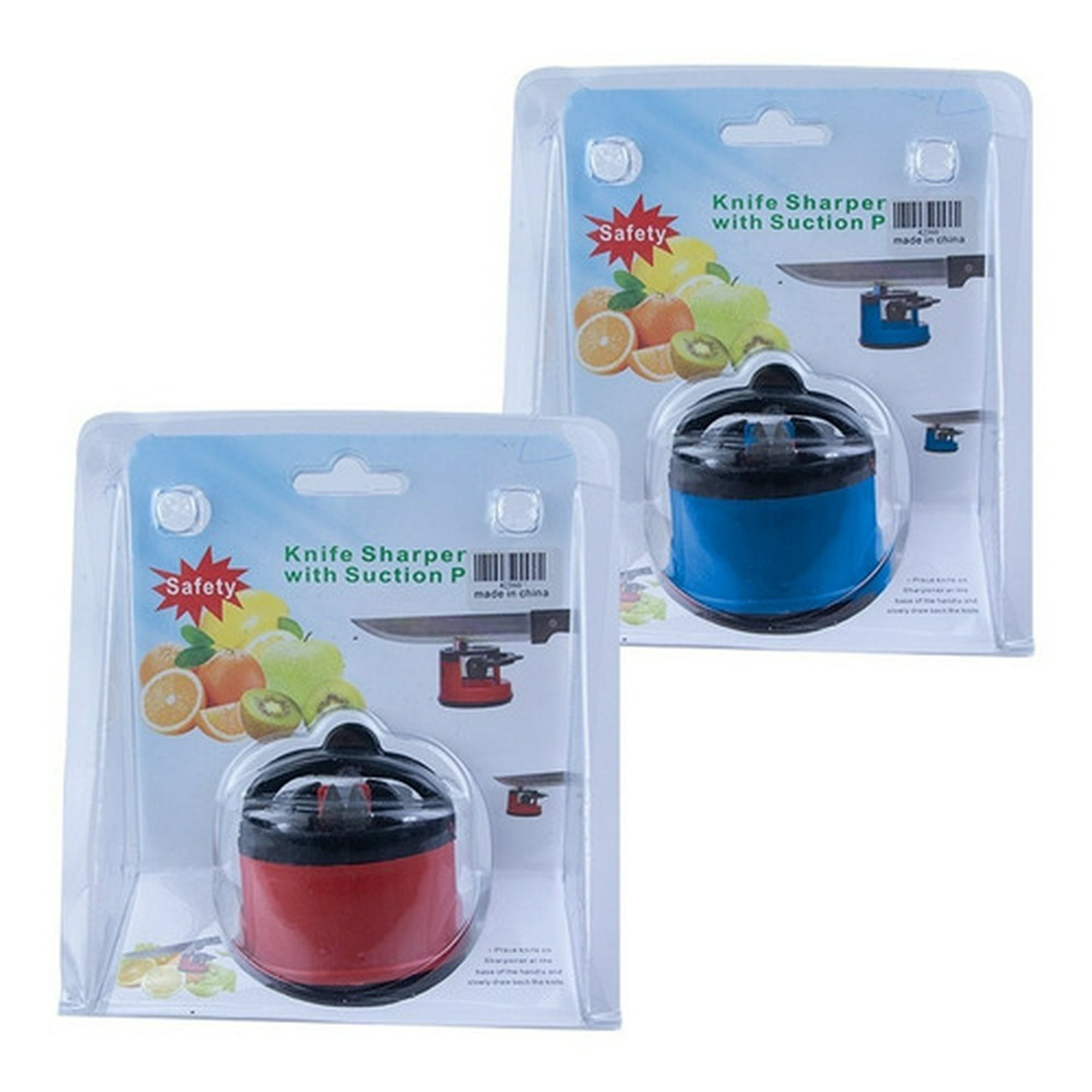 Genérico - Afilador De Cuchillos Cocina Menaje Ventosa