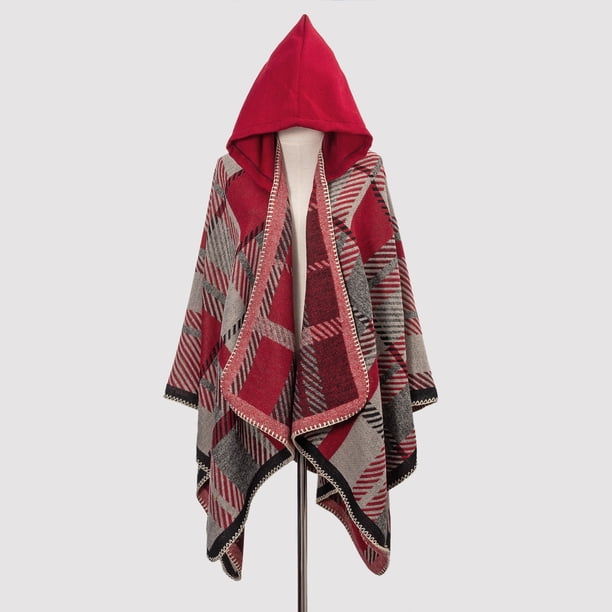 Cozy & Stylish Oversized Geometric Print Blanket Shawl with Tassel Wrap - Perfect for Outdoor Wind Protection!