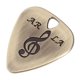 thumbnail image 2 of Metal Guitar Pick Plectro Para Guitarra Acústica Bajo Parte Bronce, 2 of 3
