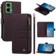thumbnail image 1 of Funda Cartera Motorola Moto G35 5G con Cierre, Morado, 1 of 6