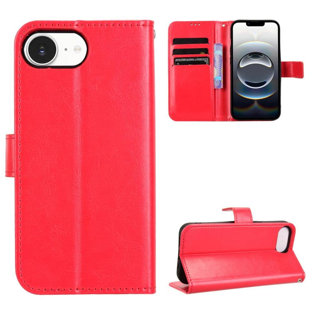 Foxdock - Funda Tipo Libro Para Iphone 17e, Cartera Todo‑en‑uno, Funda Multifuncional Con Tarjetero Y Correa De Muñeca Desmontable