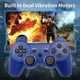 thumbnail image 4 of Controlador de juegos inalámbrico de 2 paquetes para PlayStation 3 con doble vibración y sensor de movimiento, control remoto recargable, 4 of 6