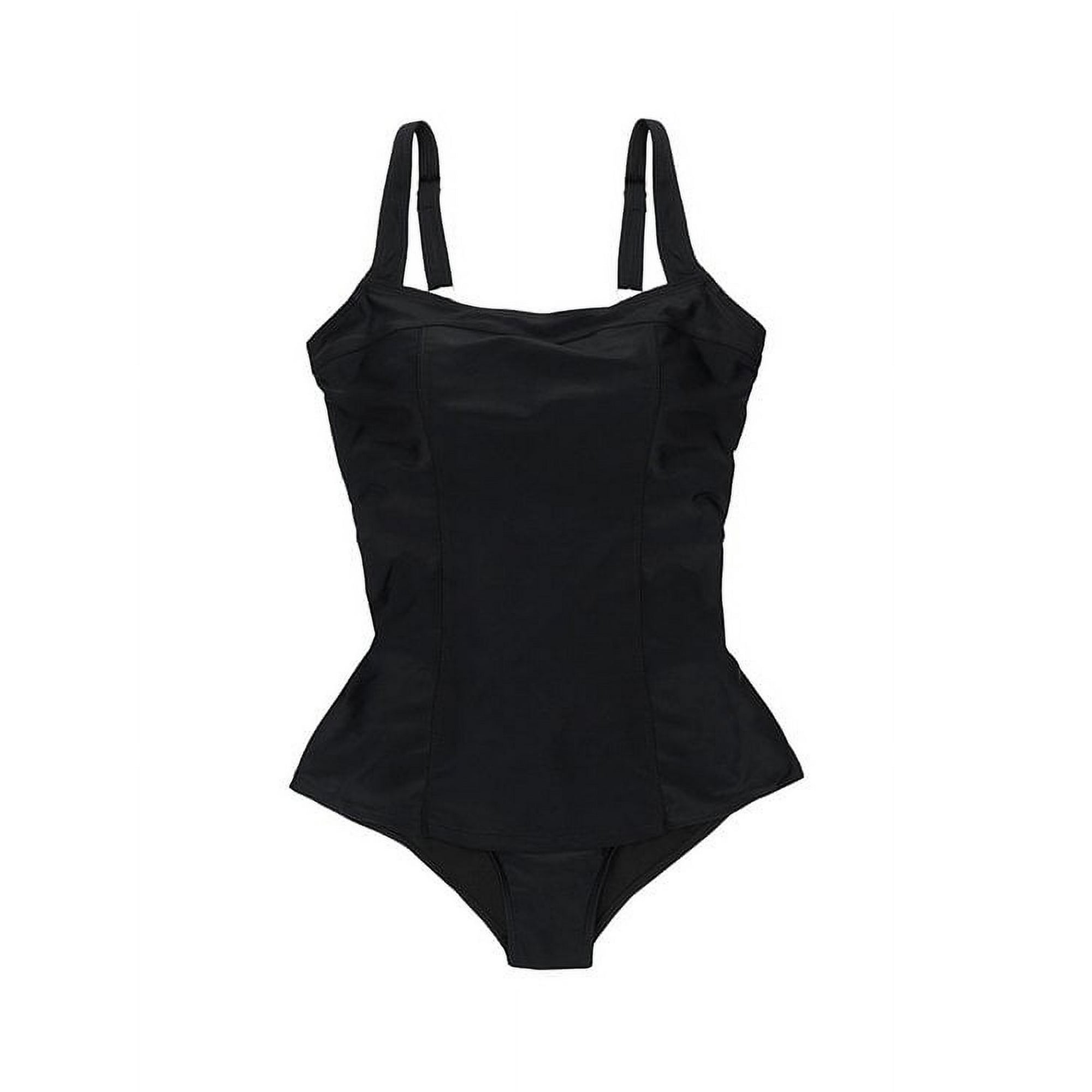 Samia - Traje De Baño Estilo Falda Color Negro Xl