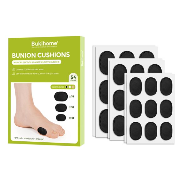 Almohadillas antidolor Bukihome, impermeables, 54 unidades