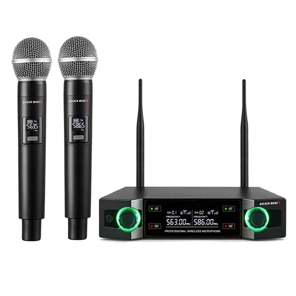 Sistema De Micrófonos Inalámbricos Mejorado De 2 4 Ghz