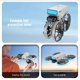 thumbnail image 4 of Drone SuperRC XJ2 con Cámara HD Motor Brushless Plegable, 4 of 9