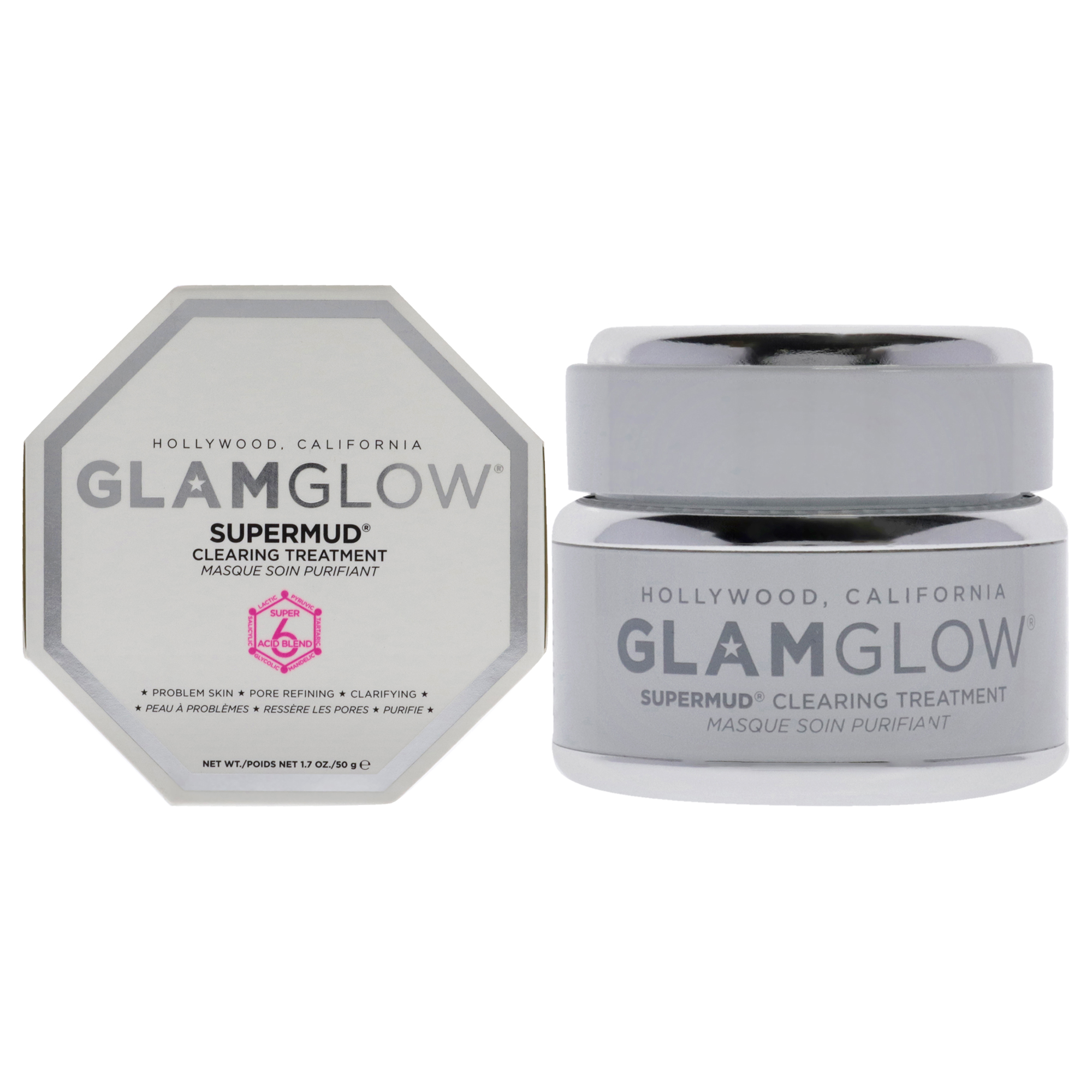 Glamglow - Tratamiento Limpiador Supermud De Para Unisex - Tratamiento De 1,7 Oz