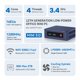 thumbnail image 3 of Mini PC Beelink N95 12 GB LPDDR5 512 GB SSD 4K WiFi 5, 3 of 8