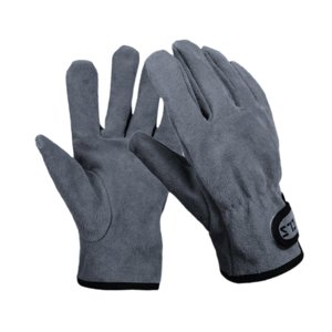 Magideal - Guantes De Barbacoa Resistentes Al Calor, Guantes De Soldadura Ignífugos Antideslizantes Resistentes Al Desgaste Para Gris