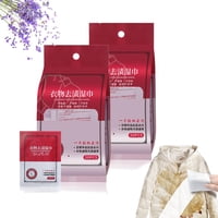 Xinqihang - Toallitas Húmedas Para Eliminar Manchas, Toallitas Húmedas Para Eliminar Manchas De Ropa, Toallitas De Limpieza Envueltas Individualmente Para Ropa, Eliminación Potente De Manchas Y Manchas De Aceite,