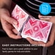 thumbnail image 5 of Juego de cartas Brybelly Nertz: 12 barajas de cartas de póquer estándar, 5 of 6
