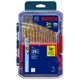 thumbnail image 1 of Juego de brocas Bosch TI29 con revestimiento de nitruro de titanio de 29 piezas, 1 of 6
