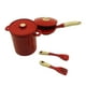 thumbnail image 4 of Utensilios De Cocina Para Casa De Muñecas A Escala 1:12 Para Niños Unisex 5 6 Regalos De Cumpleaños Rojo, 4 of 5
