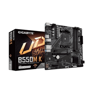 Placa Madre Gigabyte B550M K, Amd B550, Am4, Ddr4, Microatx