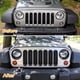 thumbnail image 4 of Insertos de malla para parrilla delantera y cubiertas de faros E-cowlboy para Jeep JK, 4 of 9