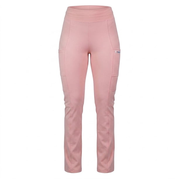 Pantalón clínico Ultra-Elasticado Flexxy. PALO ROSA