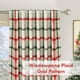 thumbnail image 3 of Cortinas DriftAway 2 Paneles 100% Opacas Cuadro Escocés 213x132 cm, 3 of 7