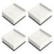 thumbnail image 1 of 4x Elevadores De Cama Almohadillas Antideslizantes Elevadores De Muebles Para Escritorio Sofá Gabinete Albaricoque 4 Cm, 1 of 5