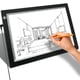 thumbnail image 1 of Mesa de luz LED para calcar DigitPro A4 con brillo ajustable por USB, 1 of 8
