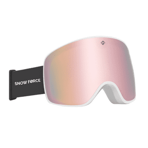 Snow Force - Antiparras Magnéticas Ski & Snowboard North Pole / Rosa - Blanco - Negro