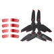 thumbnail image 5 of Hélice De Repuesto Para DJI FPV RC Drone Parts 2Pairs Red Sticker, 5 of 5