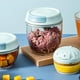 thumbnail image 4 of 1pc, Household Manual Garlic Puller, Food Processor, Food Supplement Machine, Meat Grinder, Kitchen Tools, 900ml, 4 of 4