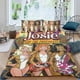 thumbnail image 2 of Josie y las Gatitas Conjunto de sábanas temático, trío de piezas, cómodo y amigable con la piel, diseño único, regalo de decoración para el hogar para familiares, amigos y fans,140cm *210cm, 2 of 6