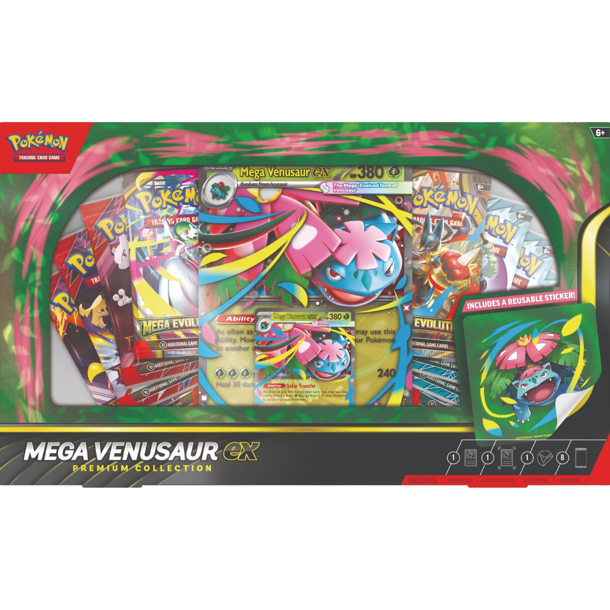 Pokémon - Caja Colección Premium Mega Venusaur Premium Inglés