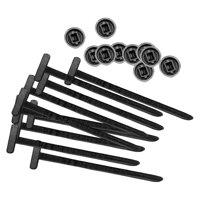 Magideal - Bridas De Cable Con Hebillas De Sujeción, Multifuncionales, De Calidad, Resistentes, Autoblocantes, Para Reparación De Coches, Barcos Y Remolq 10 Piezas