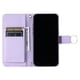thumbnail image 4 of Funda tipo billetera FOXDOCK para iPhone 11 – Tapa abatible con correa para mujer, 4 of 5