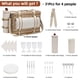 thumbnail image 2 of Cesta de Picnic G GOOD GAIN para 4 Personas con Manta Impermeable, 2 of 7