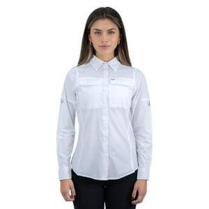 Hardwork - Camisa Hw Antakari Spandex Blanca Mujer