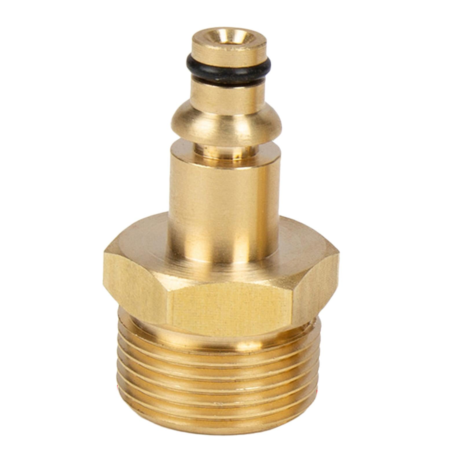 Magideal - Conector De Manguera, Accesorios Para Mangueras De Riego, Kit Adaptador, Accesorio De Latón , Reparación Resistente, Rápida M22 Para