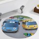 thumbnail image 5 of Tayo el Pequeño Autobús Alfombra Redonda de Felpa Coral, Antideslizante, No Desprende Pelusas, Lavable y Duradera para Salón, Dormitorio y Habitación de Niños 60cm, 5 of 6