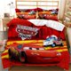 thumbnail image 1 of Lighting mcqueen bed set, Boy Bedclothes Bed Linen Gift Kids Theme Bedding Set Quilt Cover,Cartoon Cars Duvet Cover Bed Sheets, 1 of 5