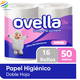 thumbnail image 2 of Papel Higienico Ovella 50 Metros Paquete de 16 Unidades, 2 of 3