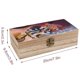 thumbnail image 2 of Hamburglar Caja Organizadora de Madera Rústica - Caja Decorativa Multifuncional para Escritorio, Hogar, Oficina, Joyas y Manualidades, 2 of 6