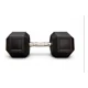 thumbnail image 1 of Mancuerna Hexagonal Cromada Caucho 30 Kg Crossfit Negro, 1 of 2