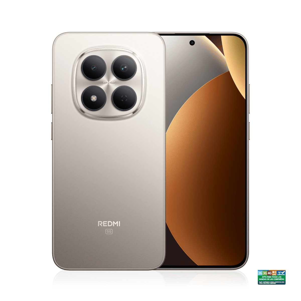 Xiaomi Redmi Note 15 Pro 5g 8gb Ram 512gb Rom 200mpx 4k Resistente Agua Ip68 Camara Ai Gris Titanio